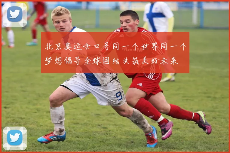 北京奥运会口号同一个世界同一个梦想倡导全球团结共筑美好未来