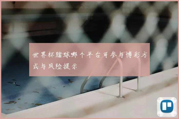 世界杯赌球哪个平台可参与博彩方式与风险提示